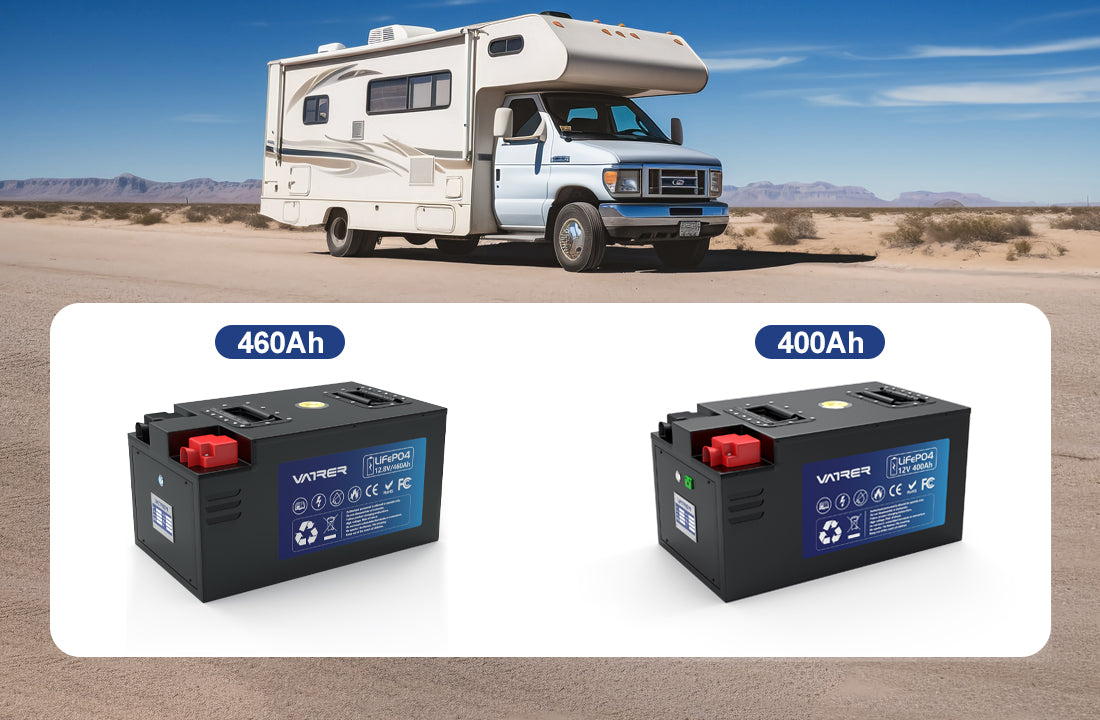 What's the difference between 12V 400Ah and 460Ah?-Vatrer