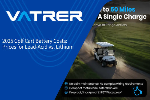 💰 2025 Golf Cart Battery Costs: Prices for Lead-Acid vs. Lithium (Real Comparisons)
