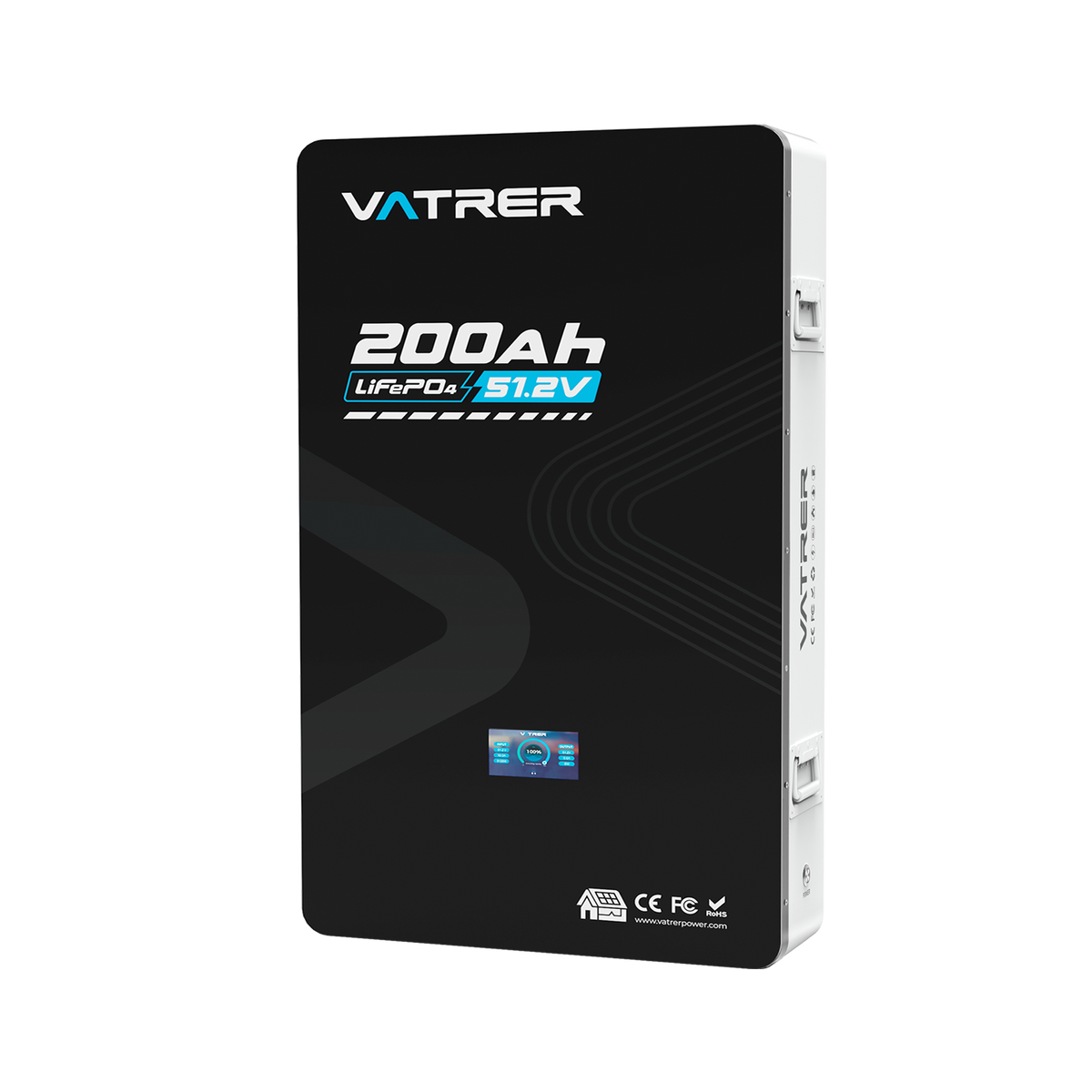 Vatrer 51.2V 200Ah Wall-Mounted Lithium Battery 11