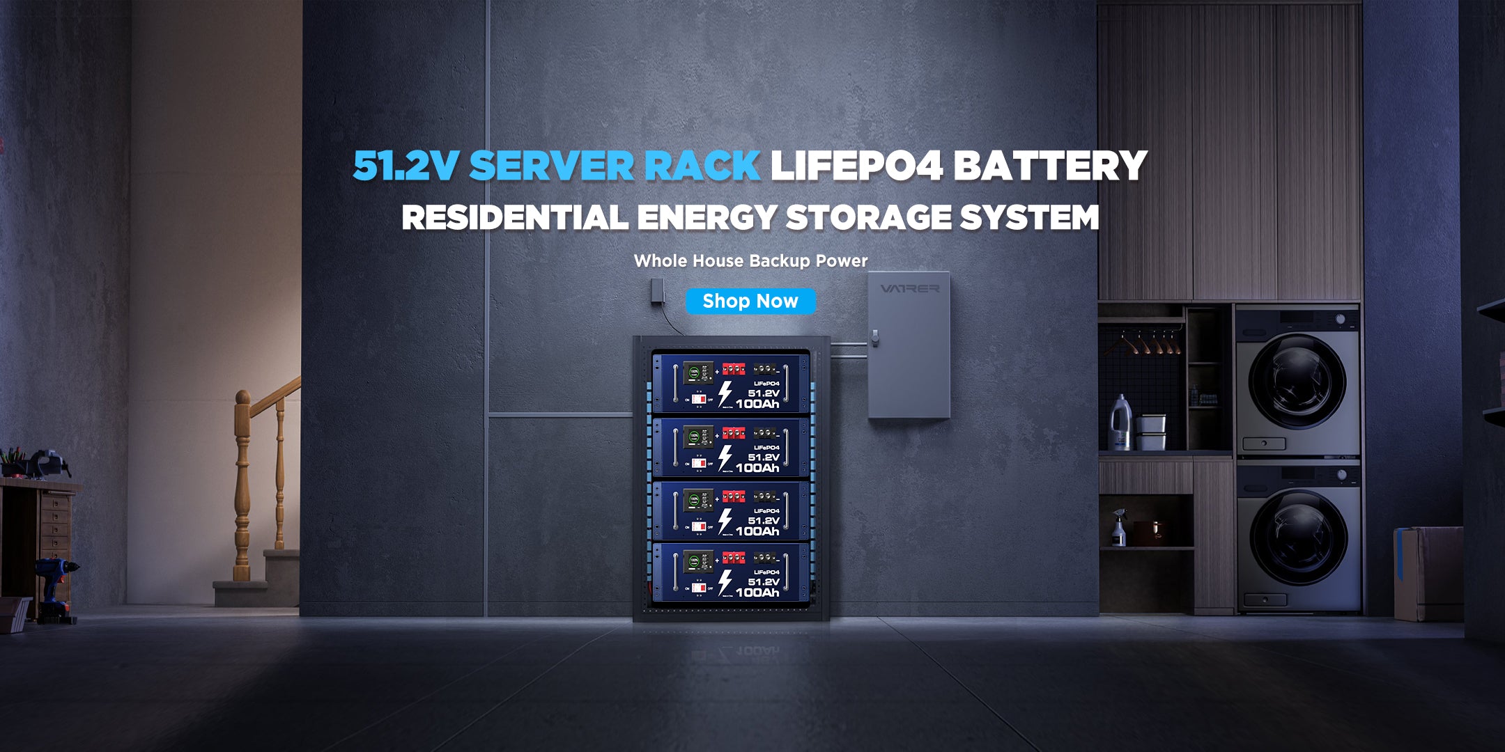 51.2V server rack LiFePo4 battery