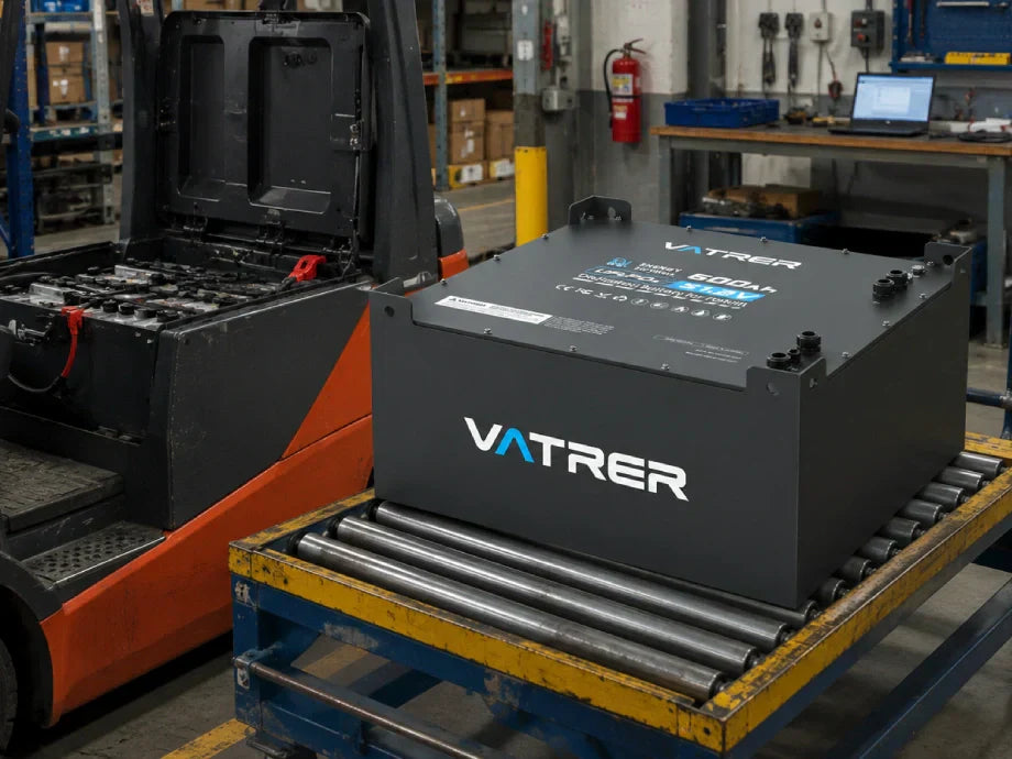 What Types of Batteries Do Electric Forklifts Use?