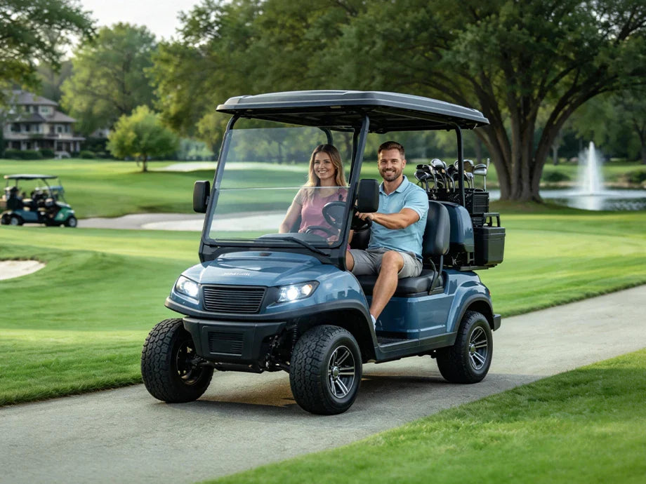 Does Installing Headlights and Accessories on Golf Cart Affect Battery Range?