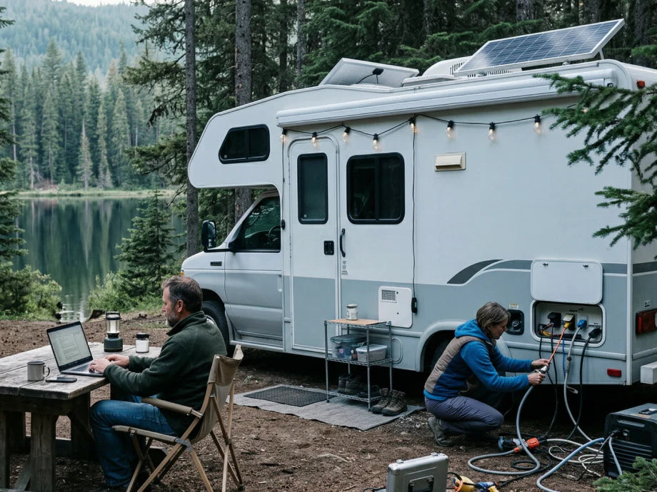 Top 10 Must-Have RV Battery Accessories for Full-Time Travelers