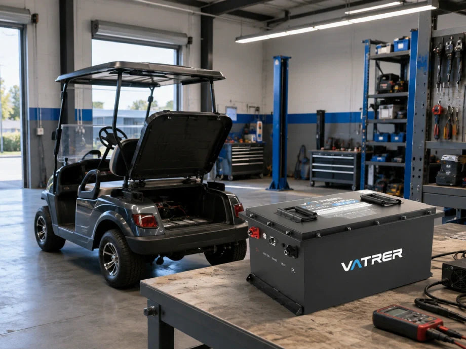 Can You Put Regular Car Batteries in a Golf Cart?