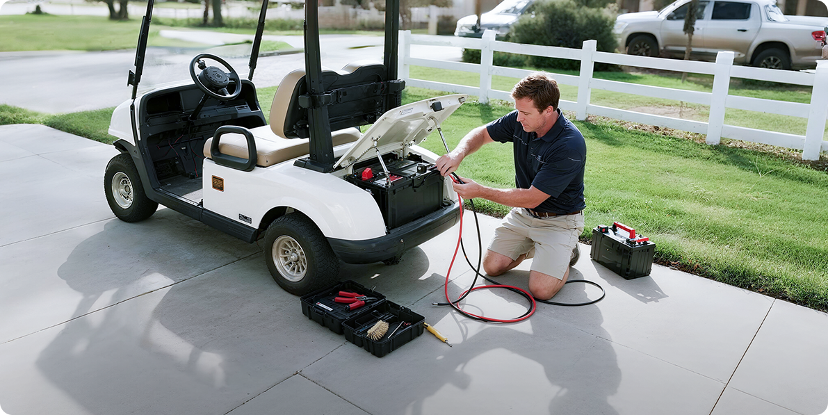 How to Wire Golf Cart Batteries
