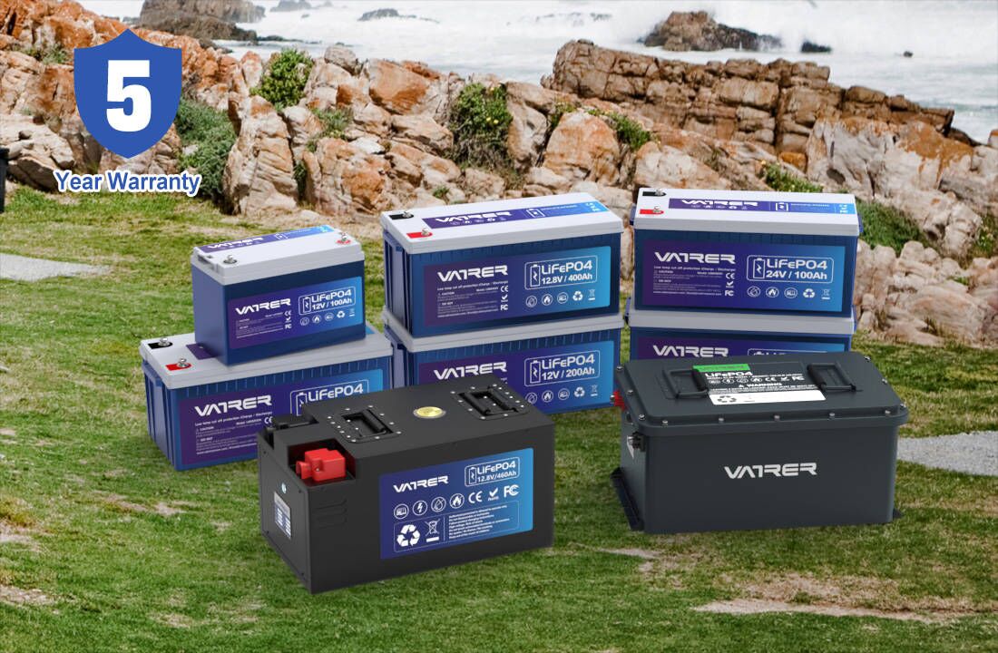 How to register the batteries for the 5-year warranty?