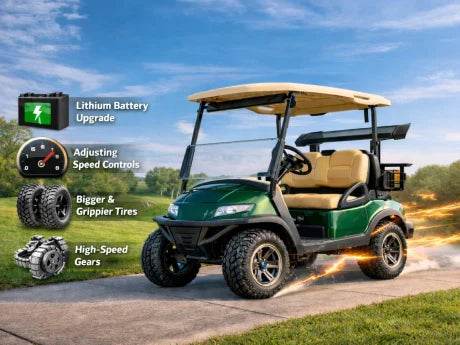 How Do You Make a Golf Cart Faster?
