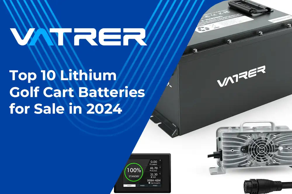 Top 10 Lithium Golf Cart Batteries for Sale in 2024