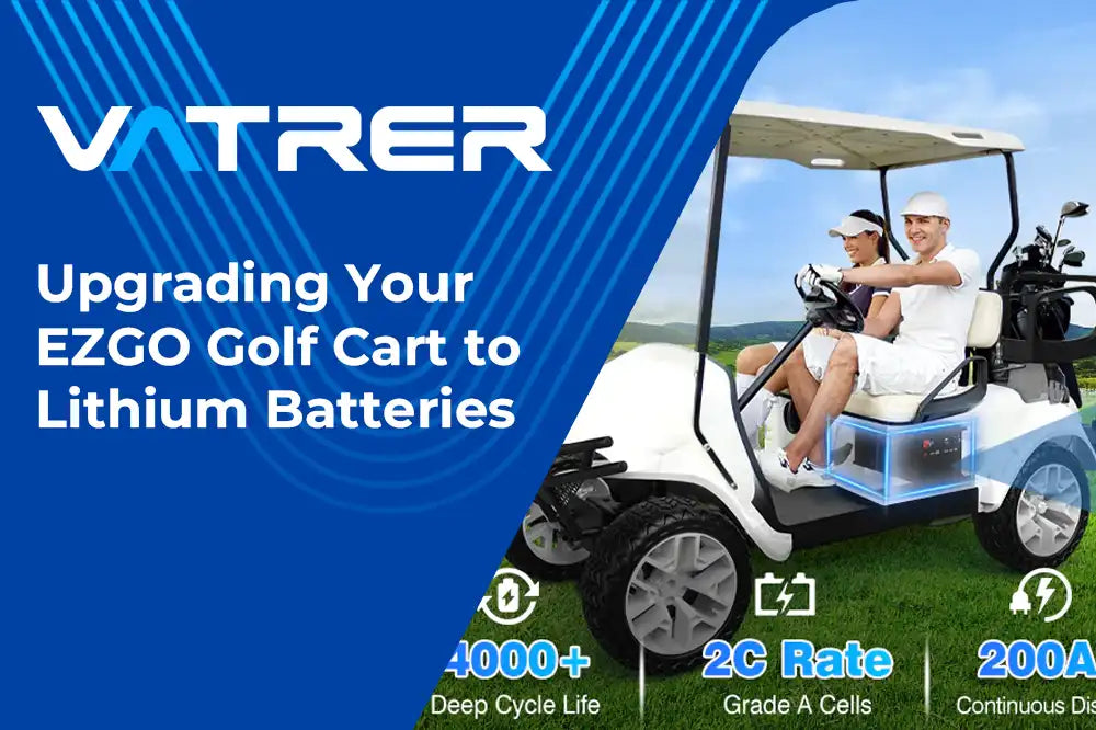 Upgrading Your EZGO Golf Cart to Lithium Batteries