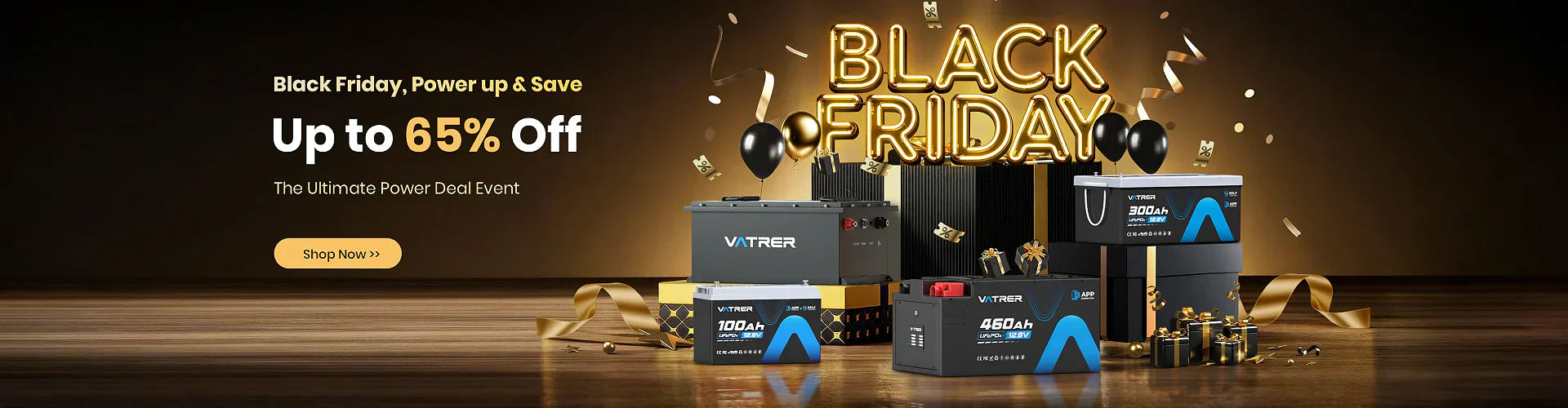 Vatrer 2025 Black Friday Battery Deals Discount