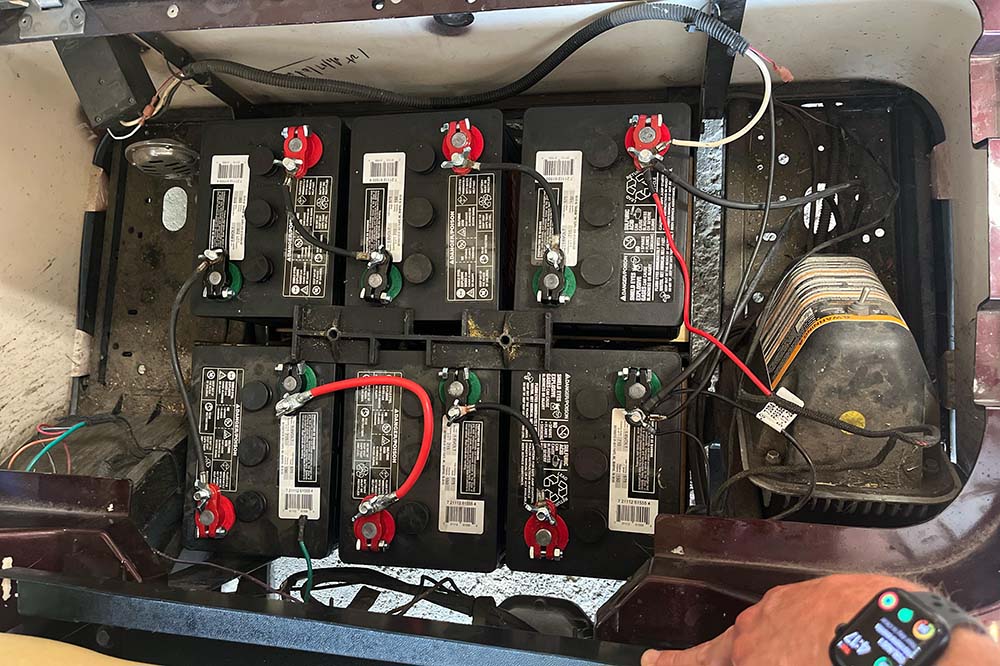 What to Do When Your Golf Cart Batteries Won't Charge?