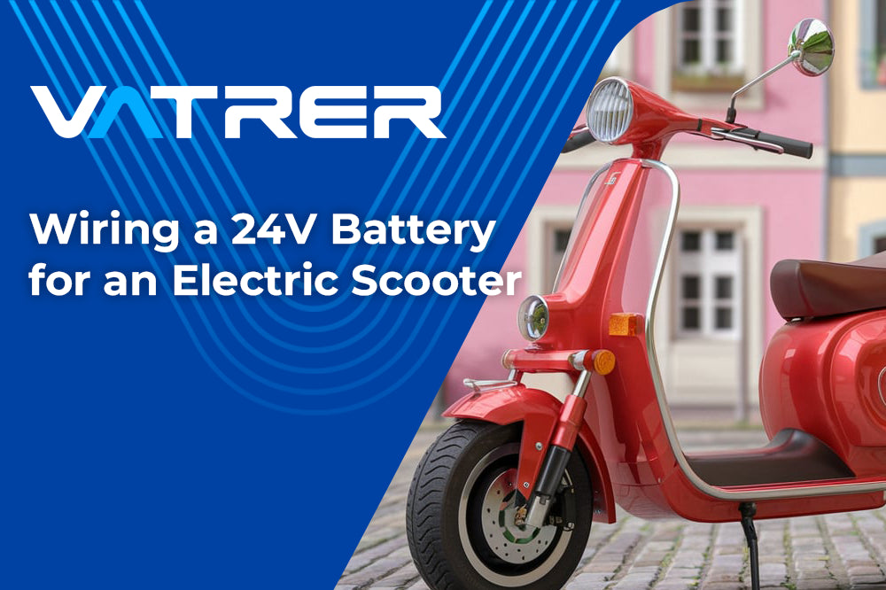 Wiring a 24V Battery for an Electric Scooter 4