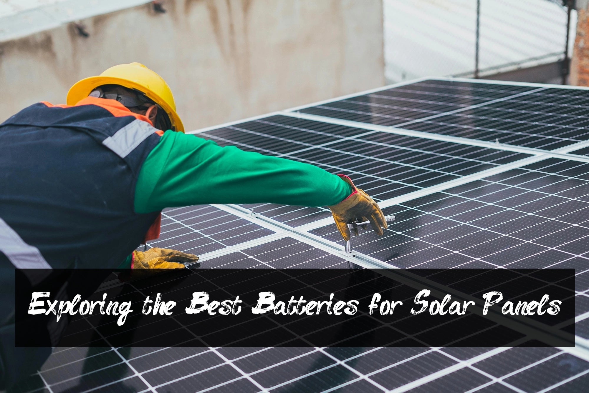 Batteries for Solar Panels