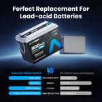 Vatrer 12V 300Ah vs AGM Lead Acid Battery