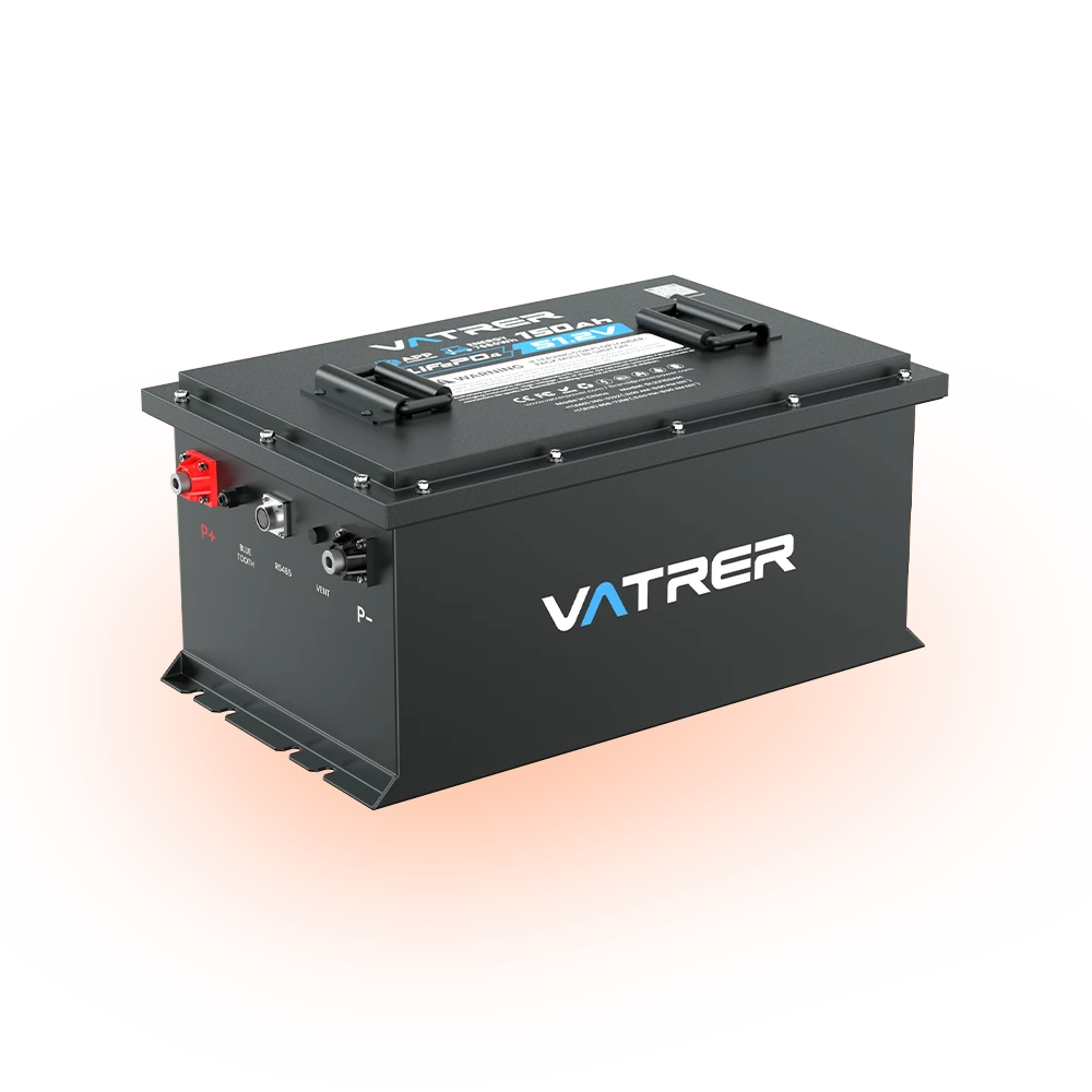 Vatrer 48V 105Ah lithium golf cart battery product view