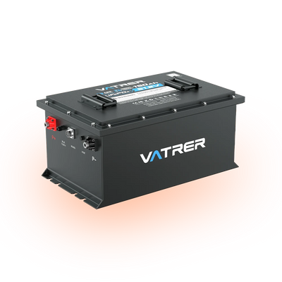 Vatrer 48V 105Ah lithium golf cart battery product view