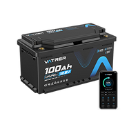 Vatrer 12V 100Ah H190 Bluetooth