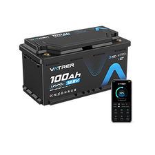 Vatrer 12V 100Ah H190 Bluetooth