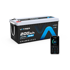 Vatrer 12V 200Ah Plus Lithium Battery