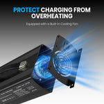 12V 70A lifepo4 battery charger