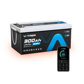12V 300Ah deep cycle self-heating battery 3