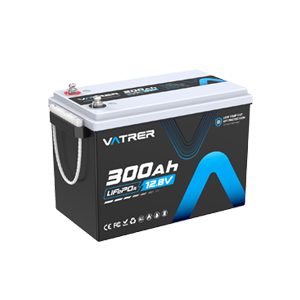 Vatrer 12V 300Ah Deep Cycle Lithium Battery