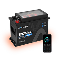 Vatrer 12V 300Ah Heated  with Cooling Fan RVs Battery