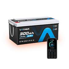 Vatrer 12V 300AH Bluetooth LiFePO4 Lithium Self-Heating Battery

