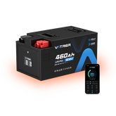 12V 460Ah RVs self-heating Bluetooth lithium battery 3