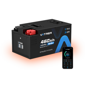 12V 460Ah RVs self-heating Bluetooth lithium battery 8