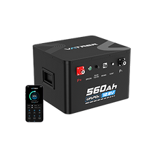Vatrer 12V 560Ah Self-heating Lithium RV Battery