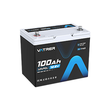Vatrer 12V 100Ah Group 24 Battery