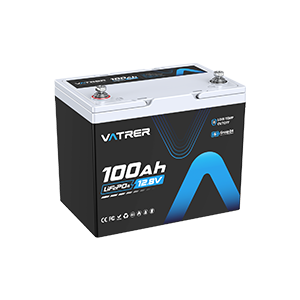 Vatrer 12V 100Ah Group 24 Battery