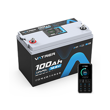 Vatrer 12V 100Ah LiFePO4