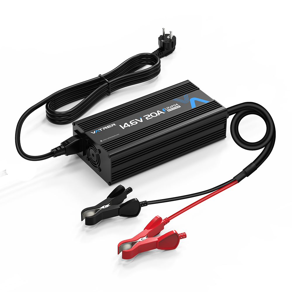 Vatrer 14.6V 20A 電池充電器