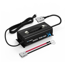 Vatrer 14.6V 70A AC-DC Charger for 12V Lithium Battery