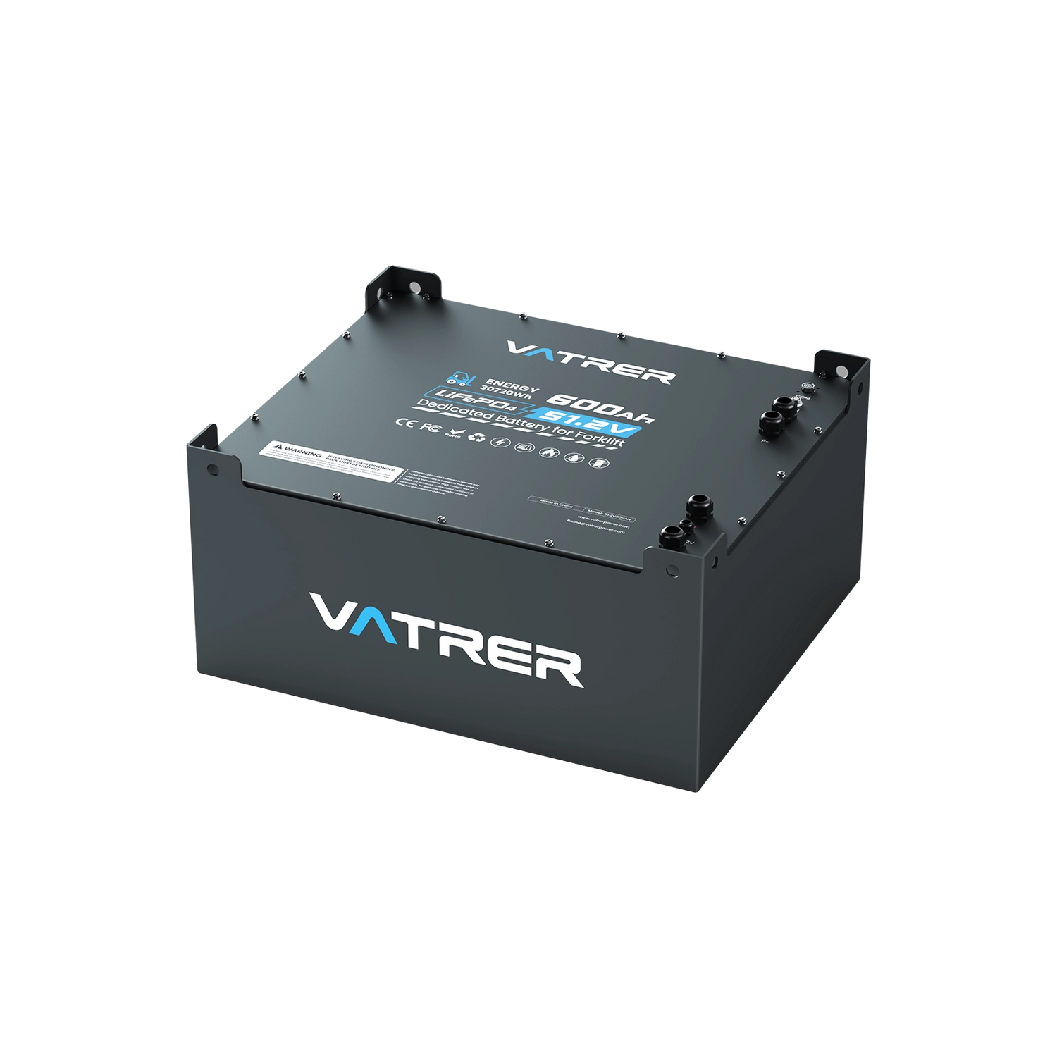 Vatrer 48V 600Ah Lithium Forklift Battery