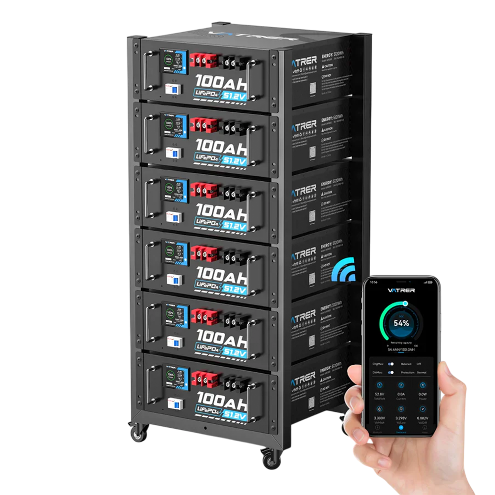 Vatrer Batteries Six-unit Server Rack