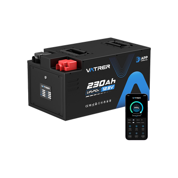 Vatrer 12V 230Ah RV battery
