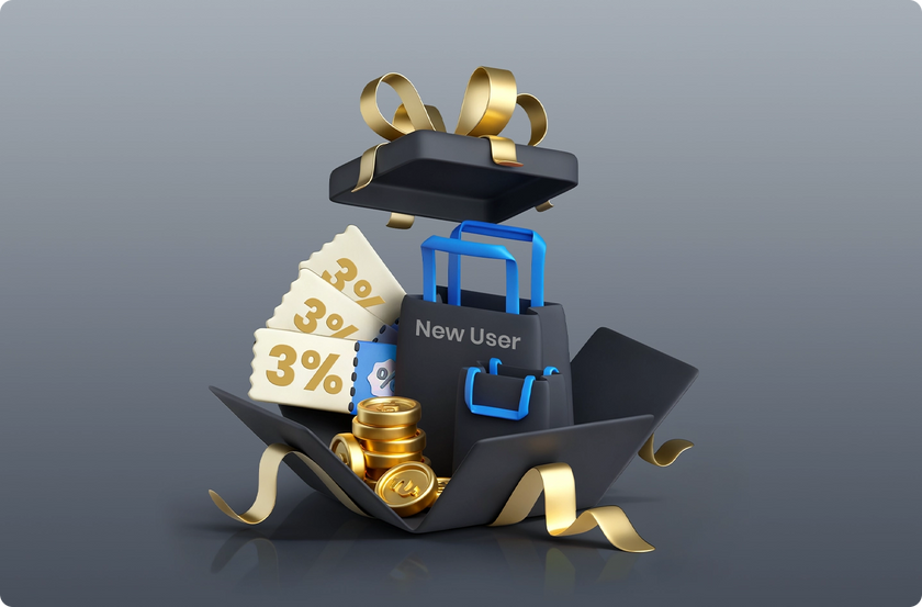 Vatrer 3% New User Discount