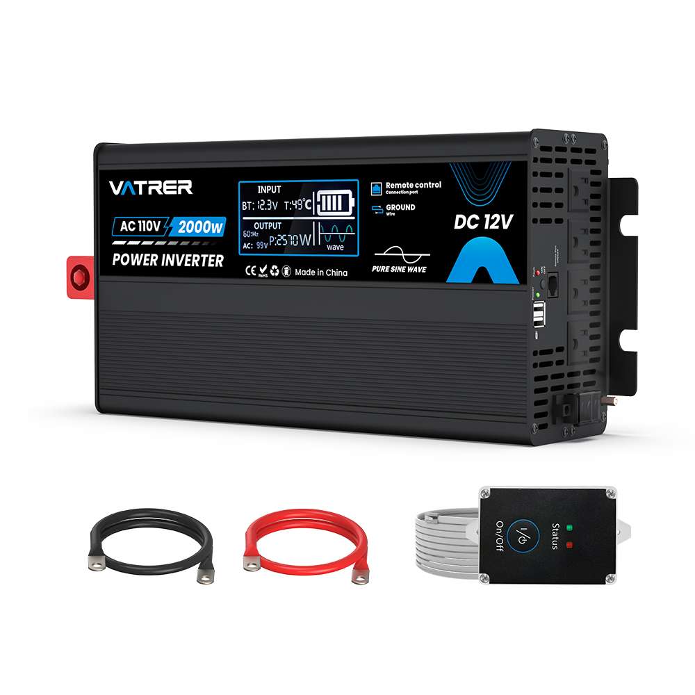 Vatrer 2000W Pure Sine Wave Inverter