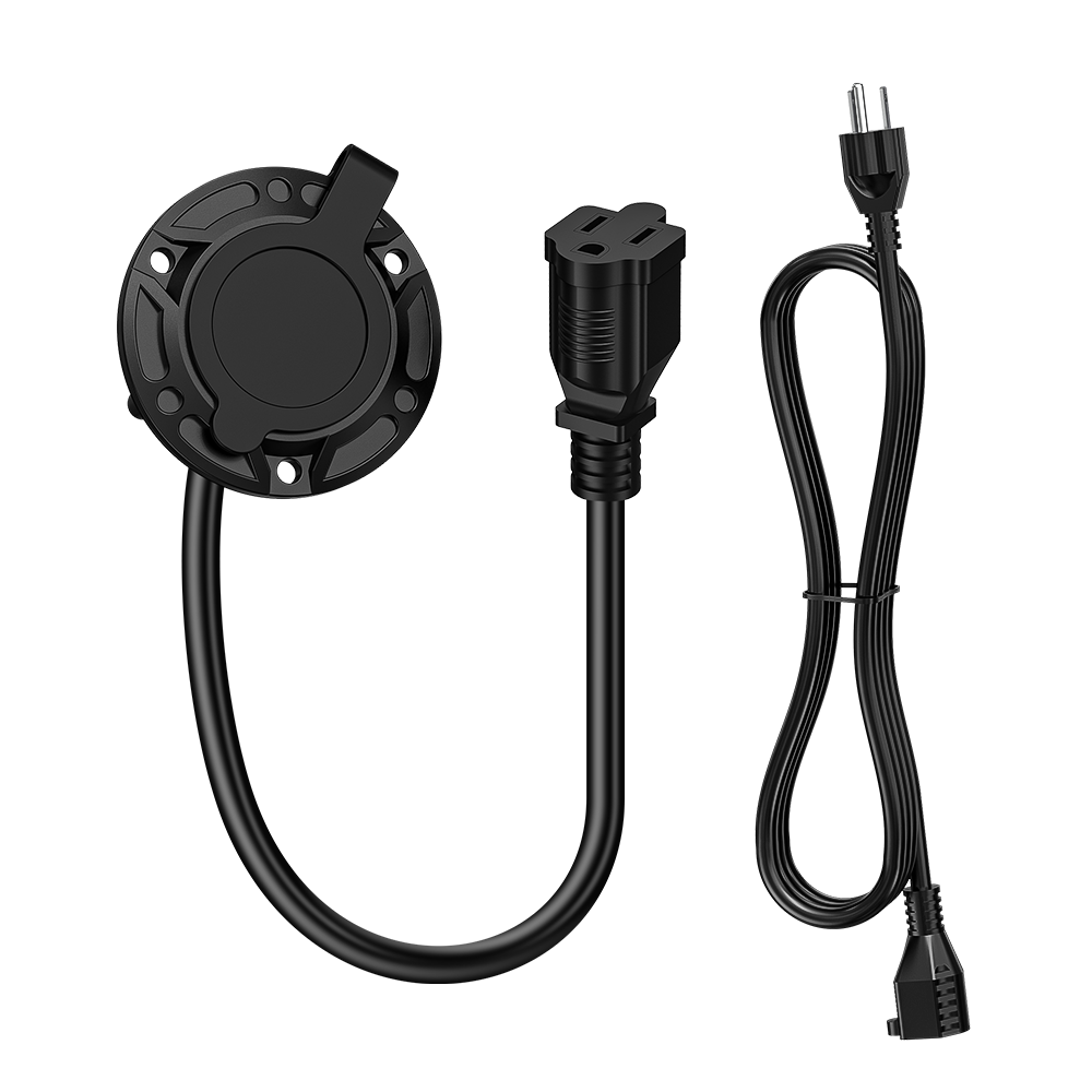 Vatrer 125V 15A AC Battery Port Plug Extension Cord