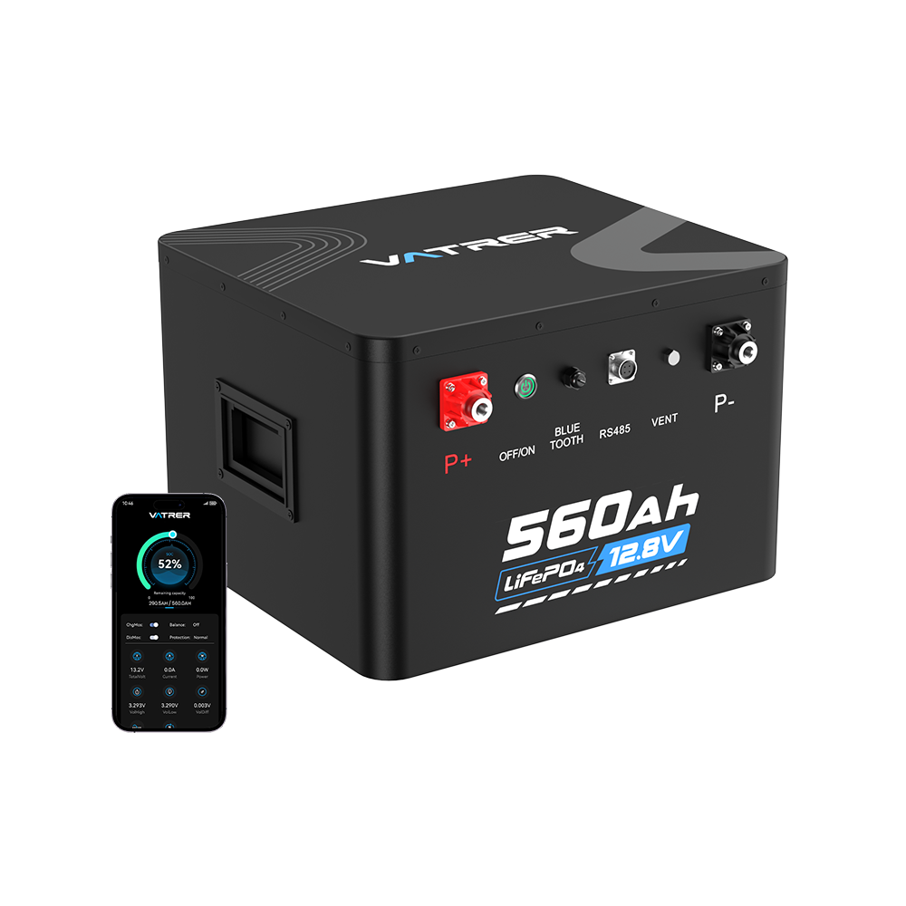 Vatrer 12V 560Ah Lithium RV Battery