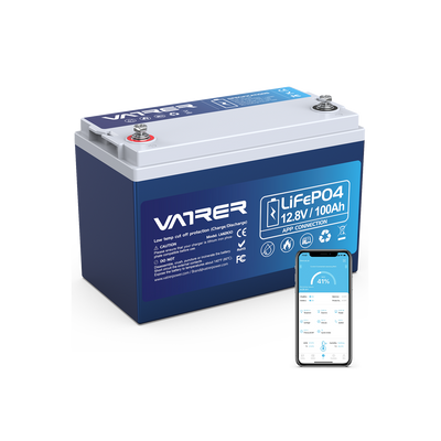 Vatrer 12V 100Ah Bluetooth