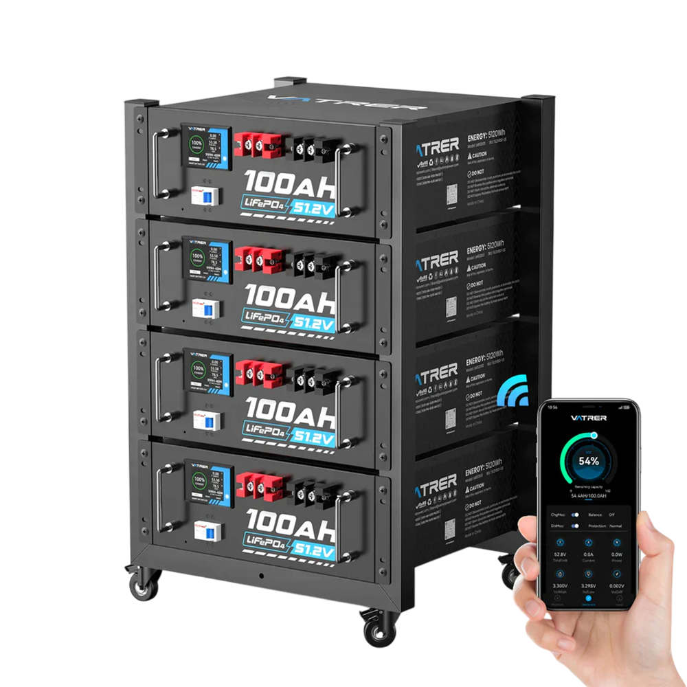 Vatrer Batteries Four-unit Server Rack