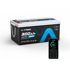 Vatrer 12V 300Ah Bluetooth