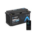 Vatrer 12V 100Ah H190 Bluetooth