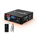 Vatrer 48V 100Ah heated LiFePO4 battery with mobile app monitoring