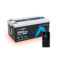 Vatrer 24V 200Ah Battery