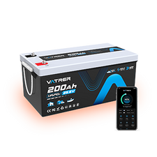 Vatrer 24V 200Ah Self-heating Bluetooth Lithium Battery